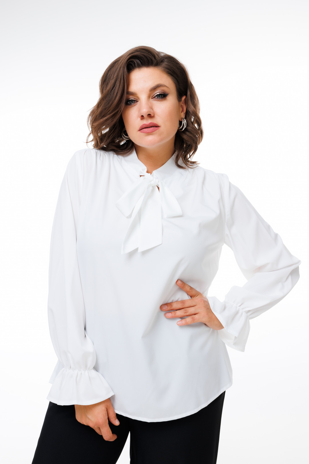 Блузка ANELLI LAUREL 1323 белый